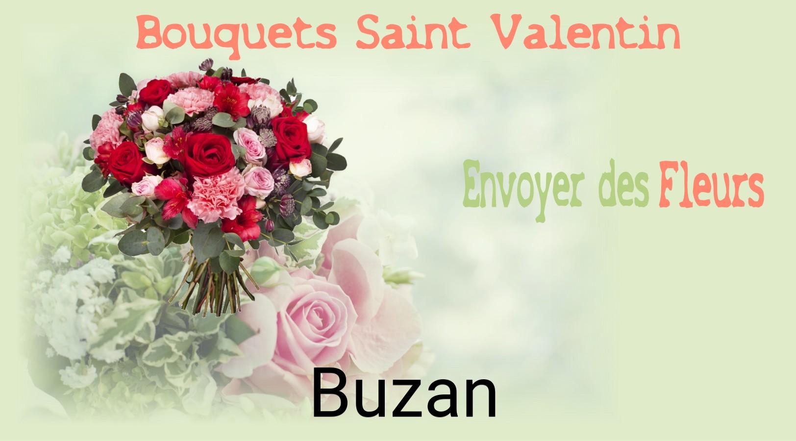 Roses de Saint-Valentin livrées à Buzan